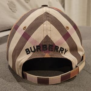 Burberry Baseball Cap in Birch Brown New
